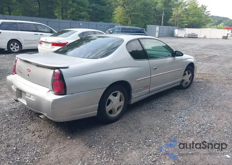 2001 Chevrolet Monte Carlo Ss from USA, damaged, VIN 2G1WX15K719187906